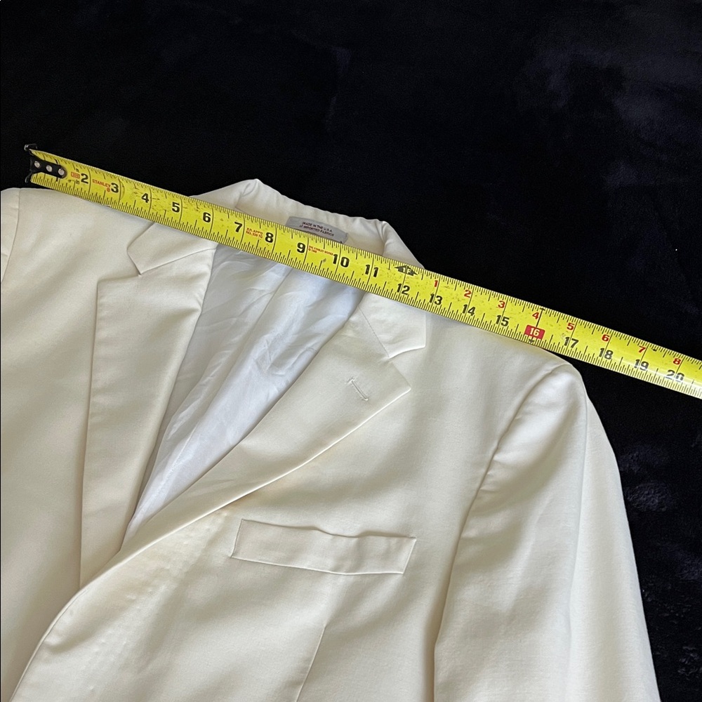 Hickey Freeman Ivory Men's Blazer - Picture 7 of 12